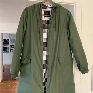Zara- Water Repellent Parka- Raincoat